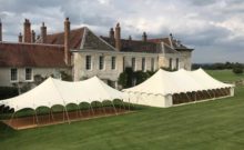 Marquee venue at a country house in Hampshire for weddings and private events